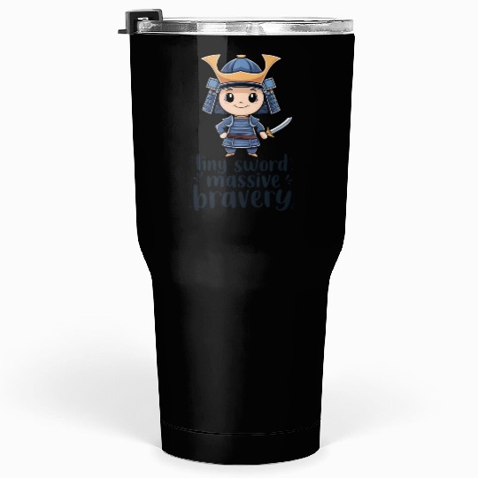 Chibi Samurai Tumblers 30 Oz