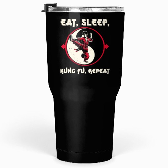 Kung Fu Chinese Kung Fu Asian Kung Fu Self defense Tumblers 30 Oz