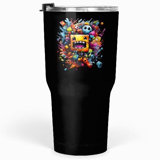 geometry dash Tumblers 30 Oz