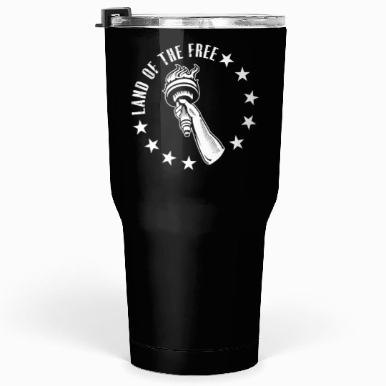 Land of The Free Tumblers 30 Oz
