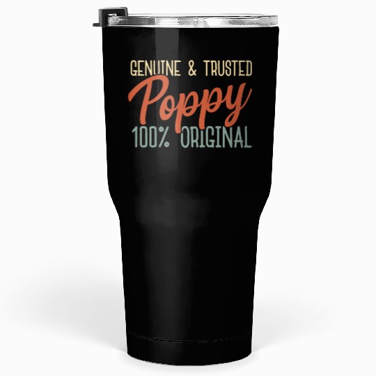 Poppy Genuine Trusted Original Tumblers 30 Oz