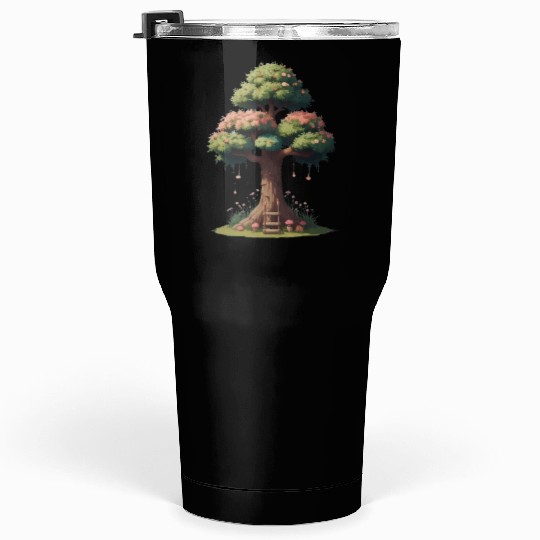 Colorful Tree Life is Really Good Tree Tumblers 30 Oz