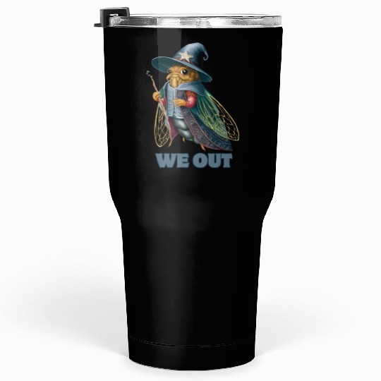 Funny Cicada We Out Cute Cicada Brood Emergence Tumblers 30 Oz