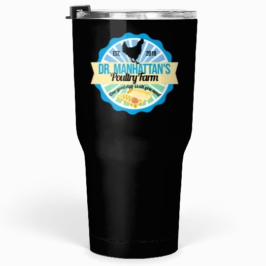 Dr Manhattan Poultry Farm Tumblers 30 Oz