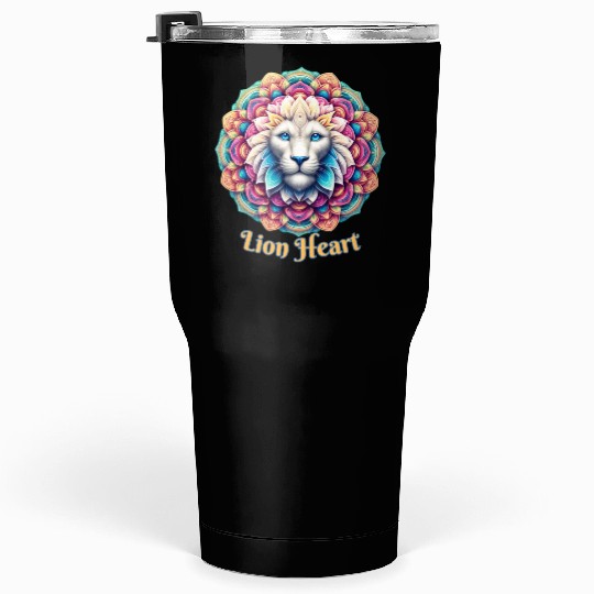 Lion Mandala Tumblers 30 Oz