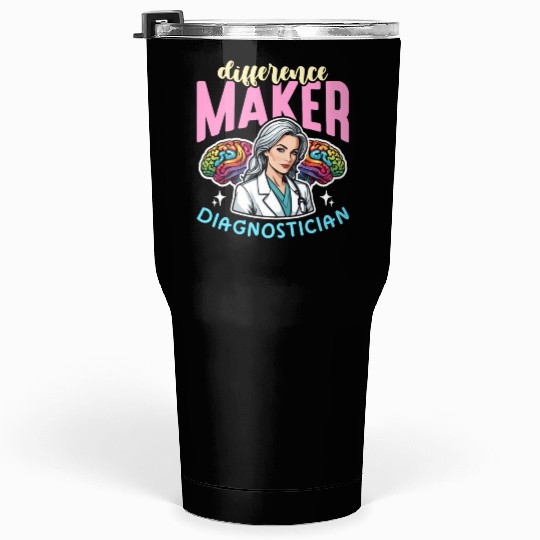 School Psych Difference Maker School Counselor Tumblers 30 Oz