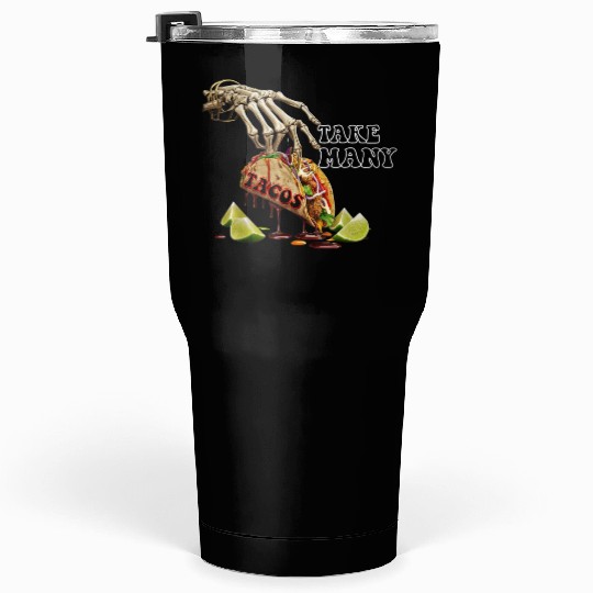 Cinco Mayo Festival Skeletons Tumblers 30 Oz
