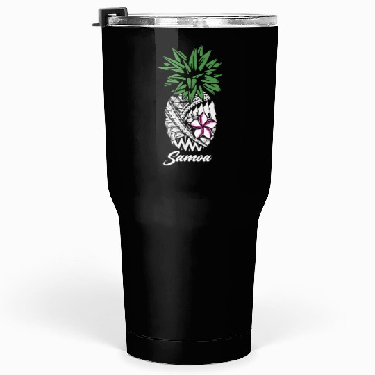 Samoa Tumblers 30 Oz Samoan tribal pineapple