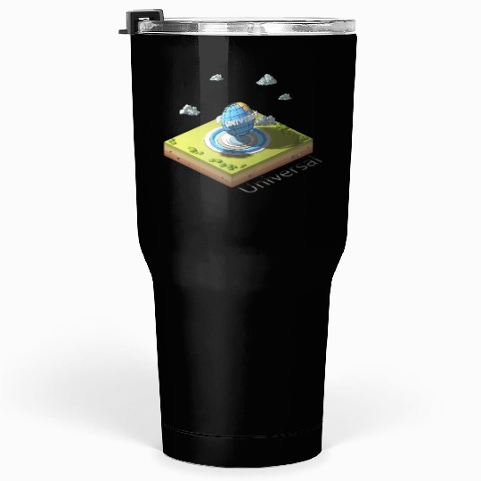 Geometric low poly Universal Studios Tumblers 30 Oz