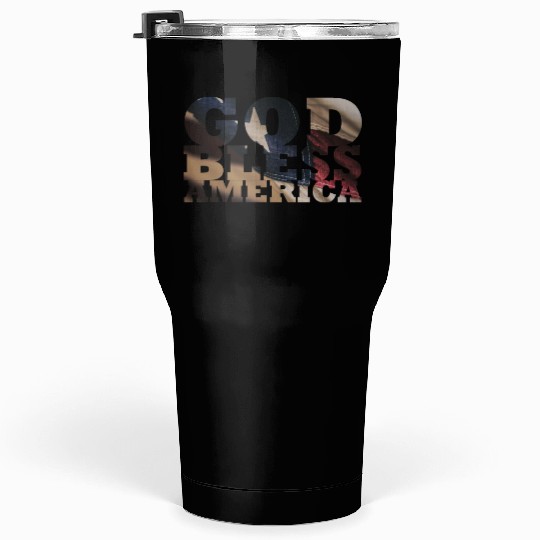 God Bless America Tumblers 30 Oz