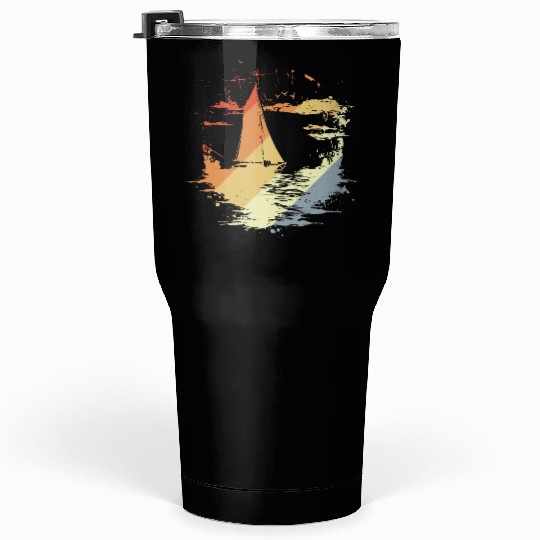 Vintage Sailing Tumblers 30 Oz