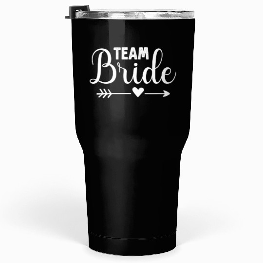 Team Bride Wedding Party Tumblers 30 Oz