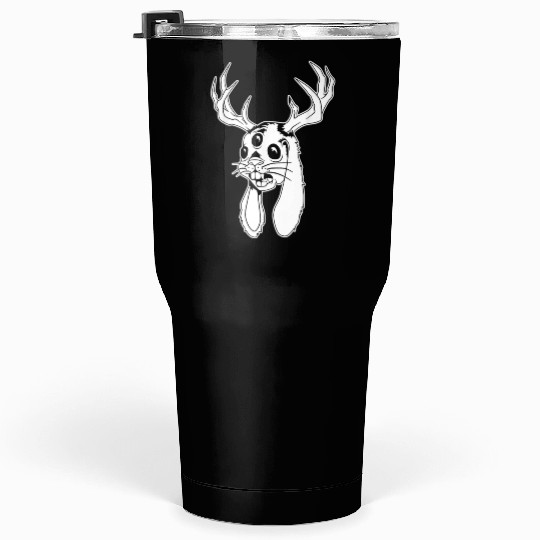 Believe Jackalope Jackrabbit Lovers Tumblers 30 Oz