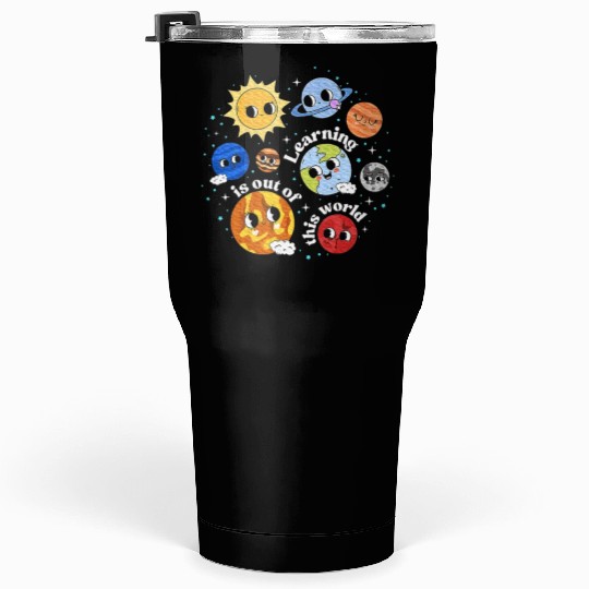 Solar System Learning Science Teacher Tumblers 30 Oz