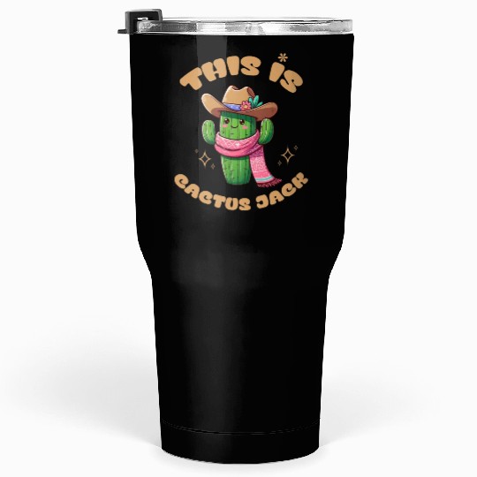This is Cactus Jack Tumblers 30 Oz