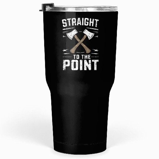 Axe Throwing Enthusiasts Championship Precision Tumblers 30 Oz