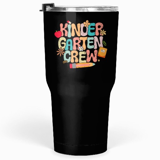 Kindergarten School Flowers Teacher Premium Tumblers 30 Oz