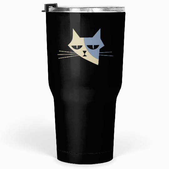 Cat portrait - Catastrophic face no.1 Tumblers 30 Oz