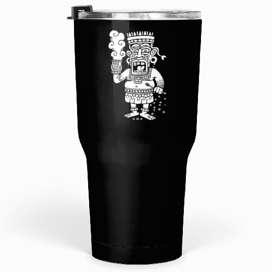 Maya God Mayan Mythology Buluc Chabtan Tumblers 30 Oz