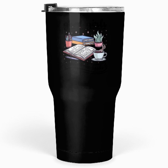 GIRL BOOK LOVER Tumblers 30 Oz | WOMEN GIRL TEACHER