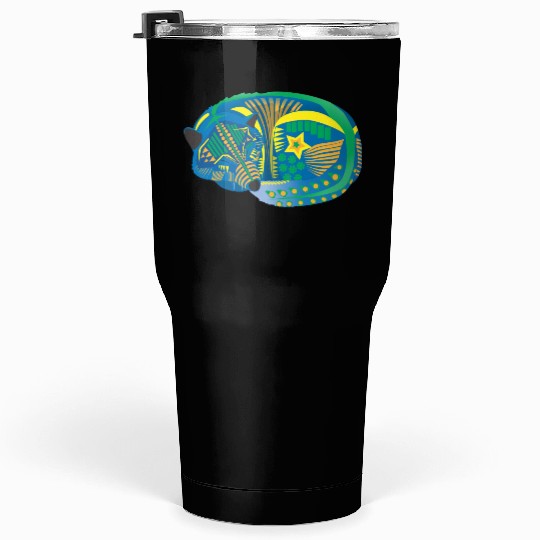 Alebrije Sleeping Wolf Tumblers 30 Oz