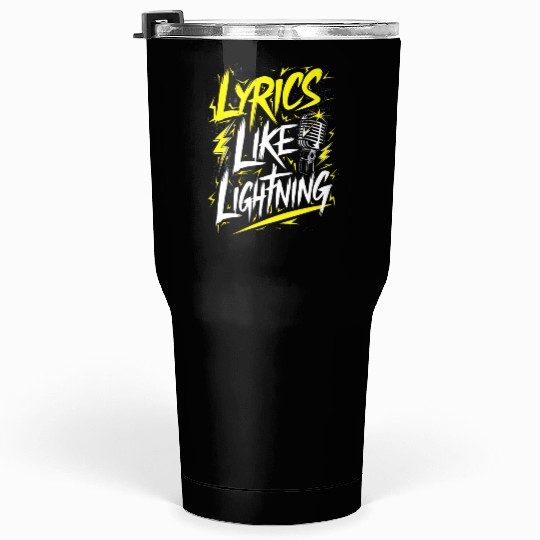 Epic Lyrical Battle of the Titans: Hip Hop Rap Tumblers 30 Oz