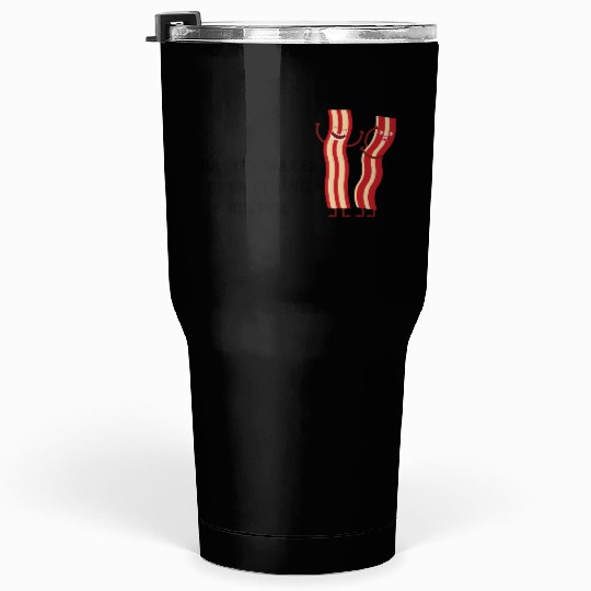 Bacon Bliss: Humor Meets Breakfast Art Tumblers 30 Oz