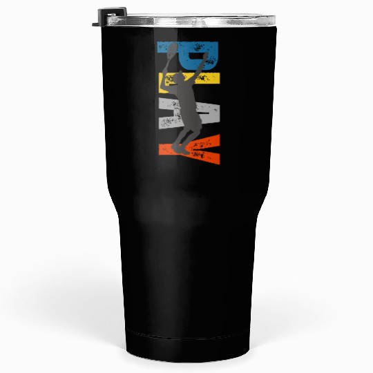 Cool Tennis Player Club Tumblers 30 Oz