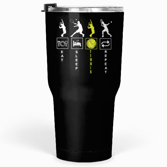Cool Tennis Player Club Tumblers 30 Oz