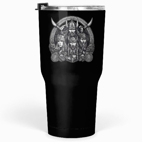 viking warriors Tumblers 30 Oz