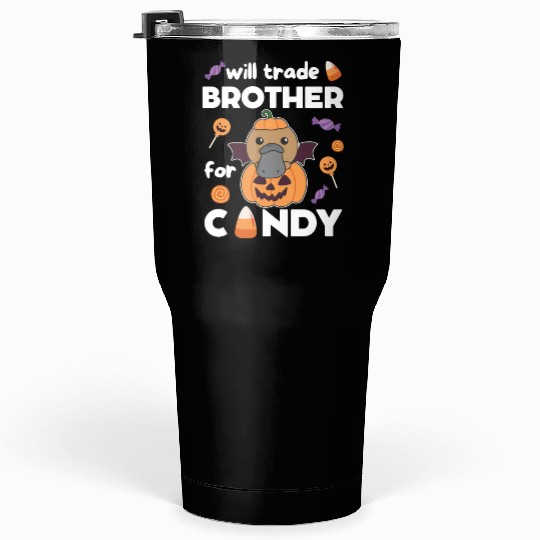 Platypus Halloween Trade Brother For Candy Tumblers 30 Oz