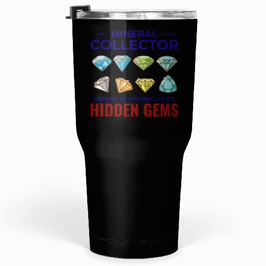 Crystal Collecting Rock Hunting Mineral Collector Tumblers 30 Oz