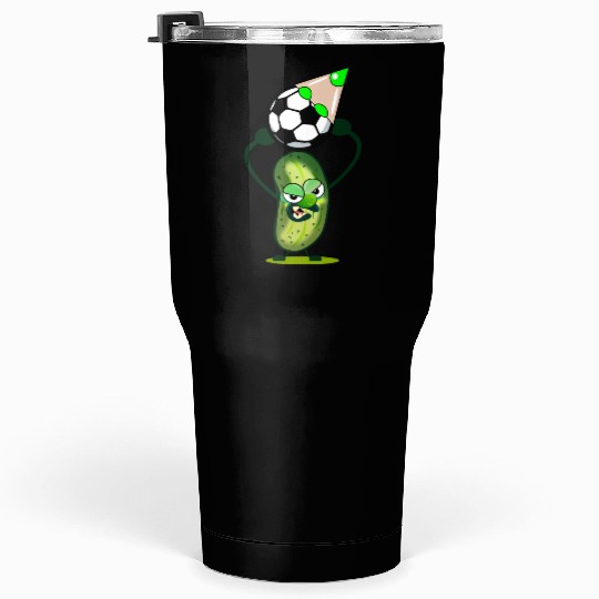 CUCUMBER PICKLE - SOCCER PLAYER Tumblers 30 Oz