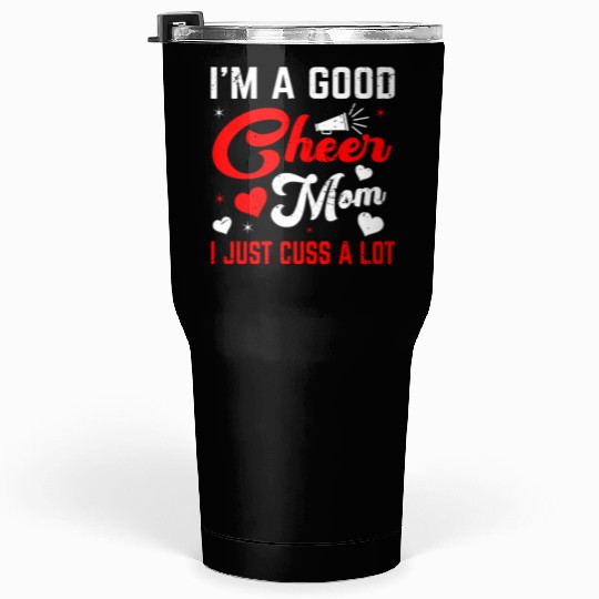 A Good Cheer Mom Cheerleading Mommy Mother's Day Tumblers 30 Oz