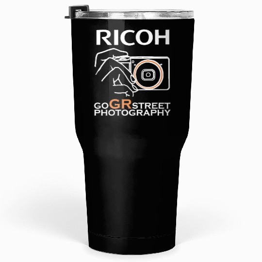 Ricoh GR street Photography Tumblers 30 Oz