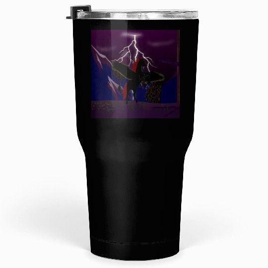 Pegasus Storm at Night Tumblers 30 Oz