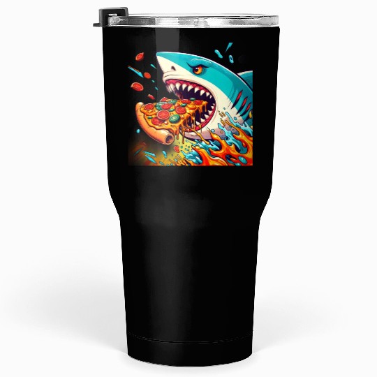 The Pizza Predator Tumblers 30 Oz