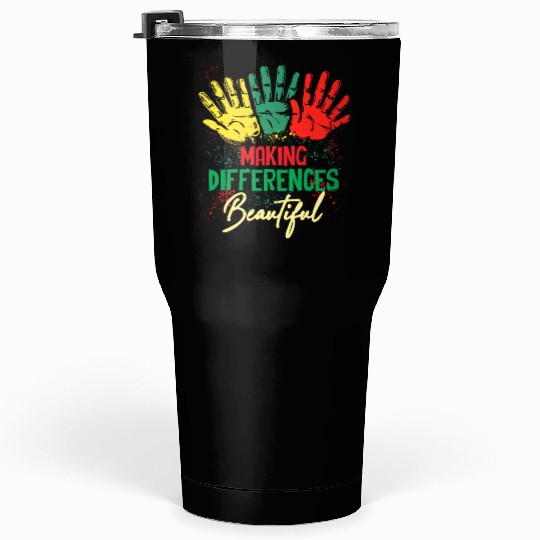 Making Differences Beautiful Special education D T Tumblers 30 Oz
