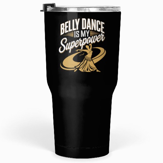 Tribal Fusion Rhythmic Dance Art For Belly Dance Tumblers 30 Oz