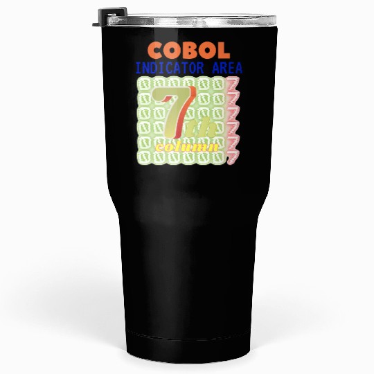 Indicator Area in Cobol Programming Tumblers 30 Oz