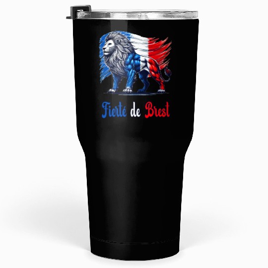 The proud Brest flag design Tumblers 30 Oz