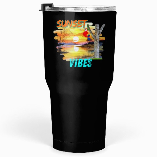 Sunset Vibes Tumblers 30 Oz