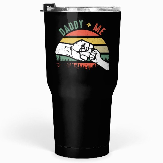 Love Daddy and Me Tumblers 30 Oz