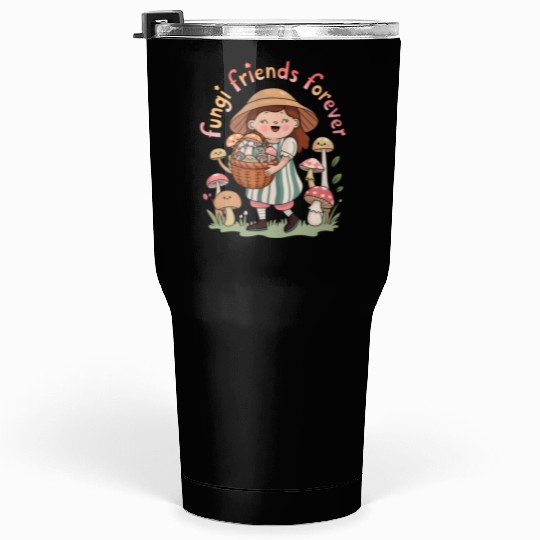 Fungi Friends Forever Tumblers 30 Oz