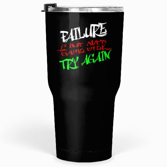 Bold Graffiti  Tumblers 30 Oz