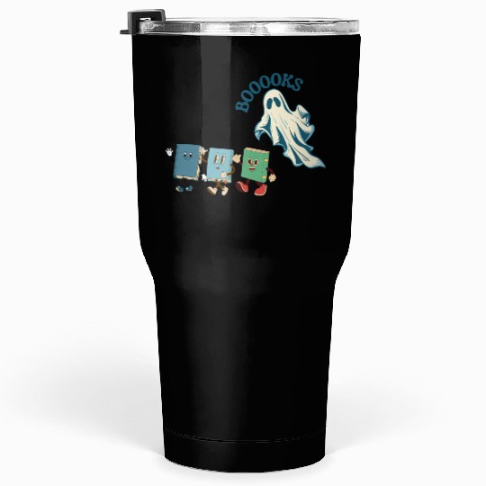 Ghost and Booooks! Tumblers 30 Oz