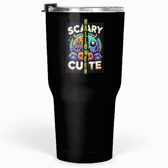 Scary cute Tumblers 30 Oz