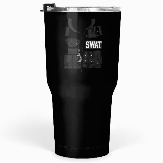 SWAT Costume Funny Halloween Costume SWAT Tumblers 30 Oz