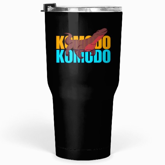 Fierce Komodo Dragon Tumblers 30 Oz
