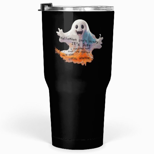Ghost Real Horror Transparent Tumblers 30 Oz